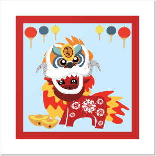 Happy Chinese New Year 2021 Posters and Art